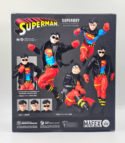 Mafex No. 232 Superboy - Return Of Superman
