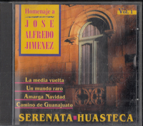 Homenaje Jose Alfre Jimenez Sere. Huasteca Cd Original Usado