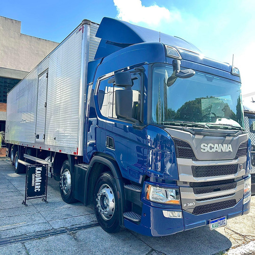 Scania P360 Ano 2021 Bitruck 8x2 Leito Baú 11m Financia 100%