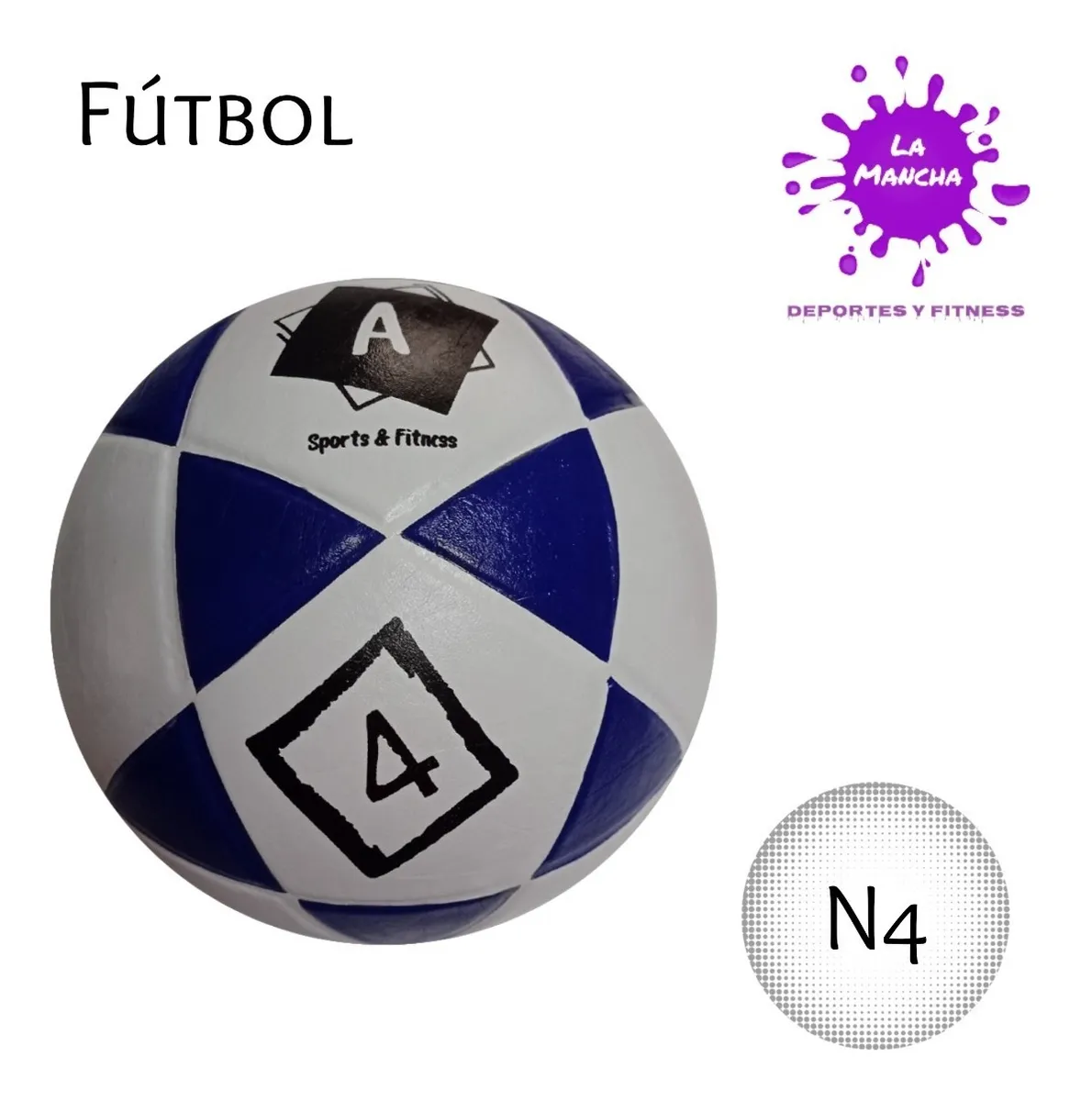 Pelota Futbol N4 Futsal Medio Pique Club Canchas Escuela