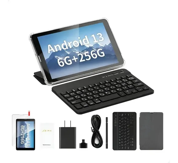Tablet Com Teclado + Capa Caneta 6gb 256gb Entrada Chip 5g Sortidos