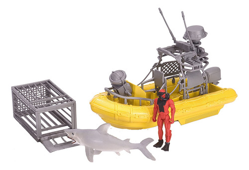 Wild Republic E-team X Shark Set De Juego, Figura De Acción,