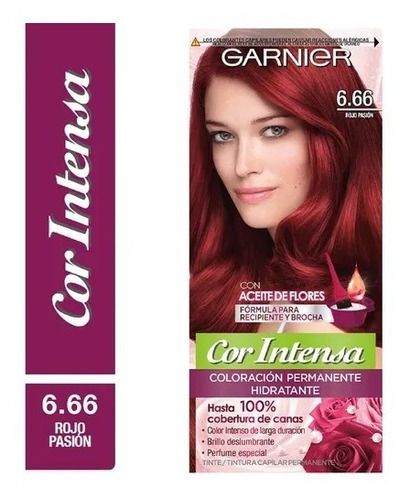Garnier Tintura Cor Intensa 6.6 Rojo Intenso