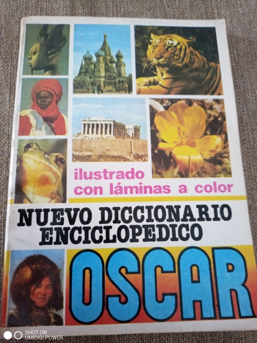 Nvo. Diccionario Enciclopédico Oscar Ilust. C/ Láminas Color