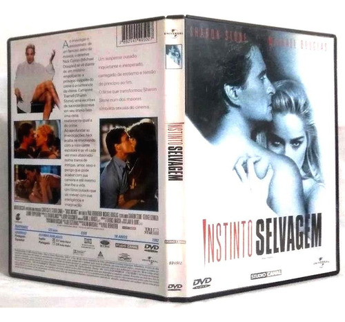 Dvd Instinto Selvagem 1992-novo-original