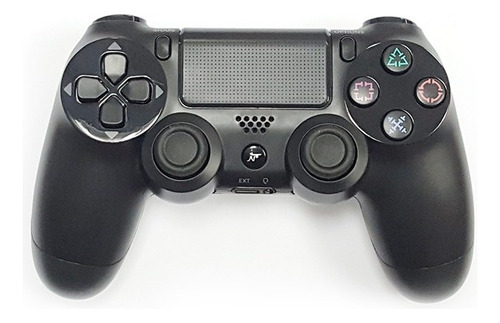 Control Gamepad Inalámbrico Njoytech Para Ps4 Y Pc Negro