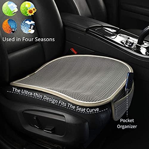 Cubierta De Cojín De Asiento De Coche Transpirable Y C...