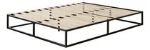 Comprar Cama Dormitorio Hierro Y Madera 1 Plaza - Diseño Industrial