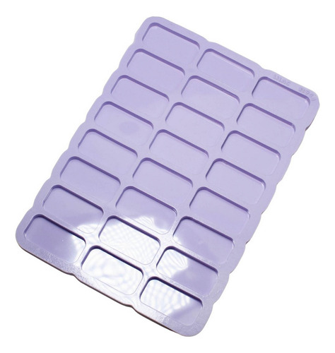 Molde Para Resina - Paleta Retângulos Arredondados (4 Cm)