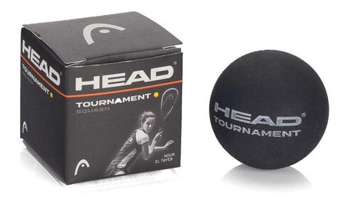 Bola De Squash Head Tournament Preta
