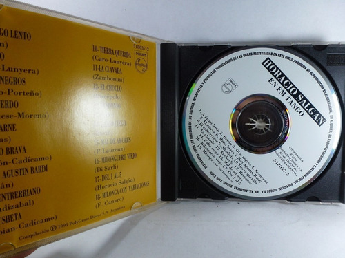 Horacio Salgan En Fm Tango Audio Cd En Caballito* (Usado)