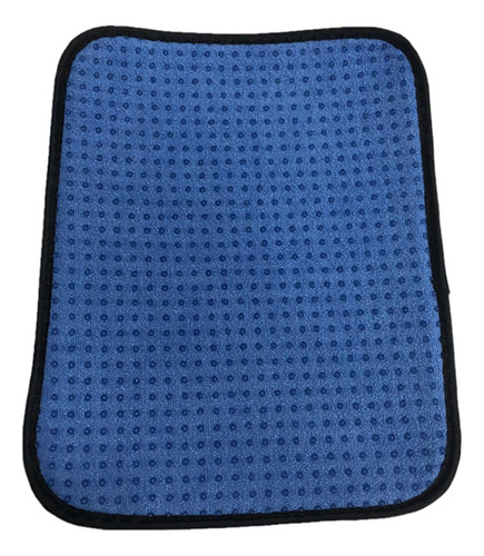 3 Toalla De Microfibra Para Bola De Bolos, Azul 20cmx25cm