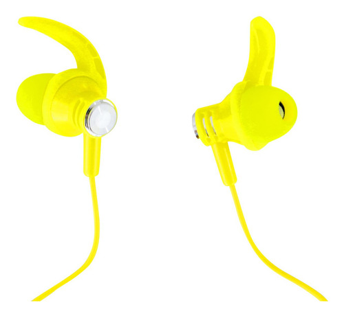 Audifonos Inalámbricos Bluetooth Con Microfono Bs-epbt-01 Color Amarillo