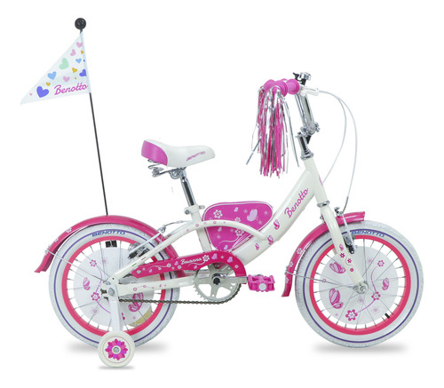 Bicicleta Benotto Urbana Brianna R16 Infantil