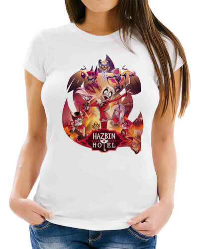 Playera Alusiva Del Hotel Hazbin Hhaz-007