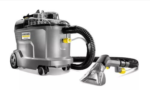 Lava aspiradora industrial De tacho Kärcher Professional Puzzi 8/1 C 8L  gris, negra y amarilla