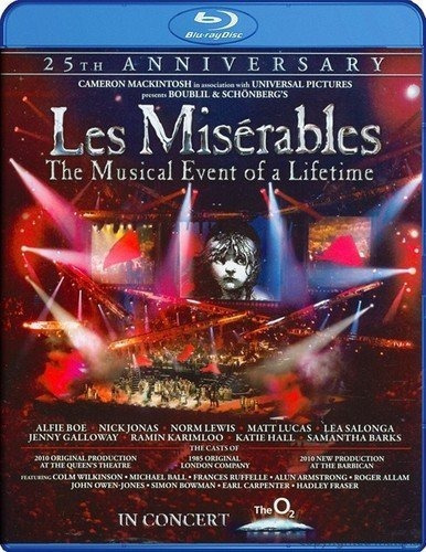 Blu Ray Les Misérables In Concert  The 25th Anniversary