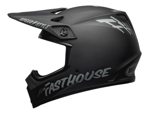 Casco de cross trail Bell Mx9 Mx 9 Mips negro mate talla 56 - L