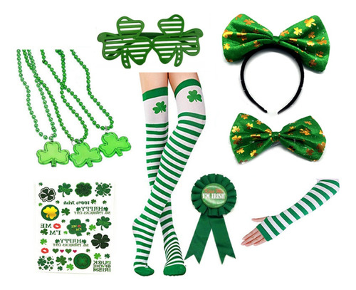 . Set De Accesorios Para Disfraz Del Día De San Patricio Par