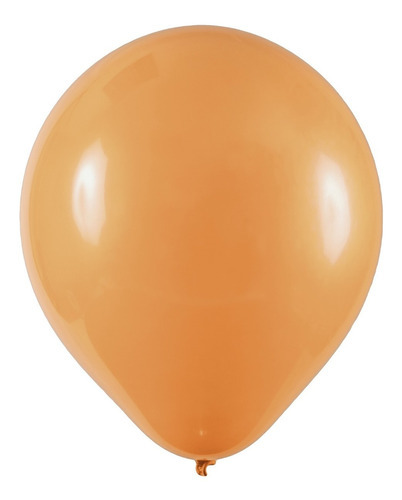 Balão Bexiga Redondo 5 - Mocha - 50 Unidades - Art Latex