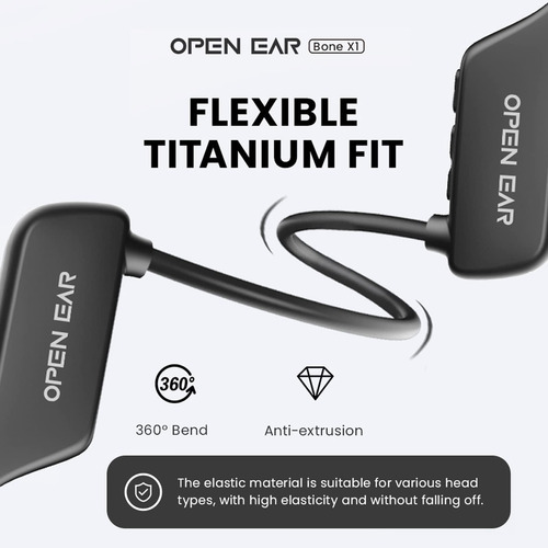 Auriculares Deportivos De Conducción Ósea Con Oído Abierto A