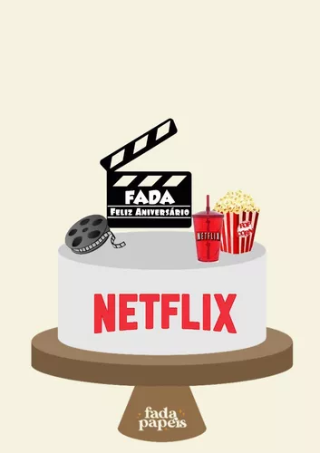 Kit Display De Mesa Festa Infantil Netflix