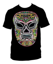 Comprar Playeras Premium Mascara Blue Demon Lucha Libre Luchador