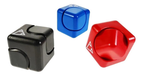 Cubo Giratorio Mágico Anti Estres Fidget Toys Giro Cube 3pzs