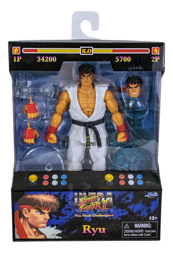 Figura De Accion Ryu Ultra Street Fighter Ii The Final Lz.