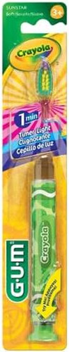 Goma 202rk Crayola Temperador Ligero Cepillo De Dientes De