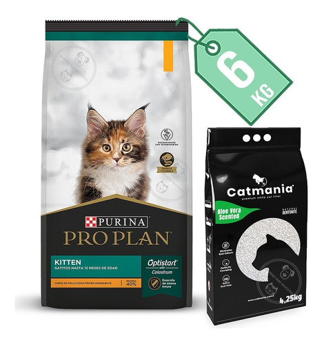 Imagen 1 de 3 de Pro Plan Kitten Gatitos 6 Kg