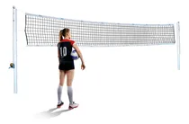 Comprar Postes De Voley Profesional Blanco \u002F Con Sistema Telescópico