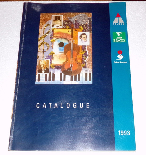 Catalogo 1993 Warner Music Teldec Erato Elektra Kktus