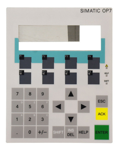Membrana Keypad  Siemens Op7 6av3 Frete Gratis