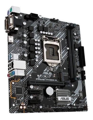 Imagem 4 de 6 de Placa Mãe Asus H410 Intel 1200 Prime H410m-a Ddr4 Micro Atx