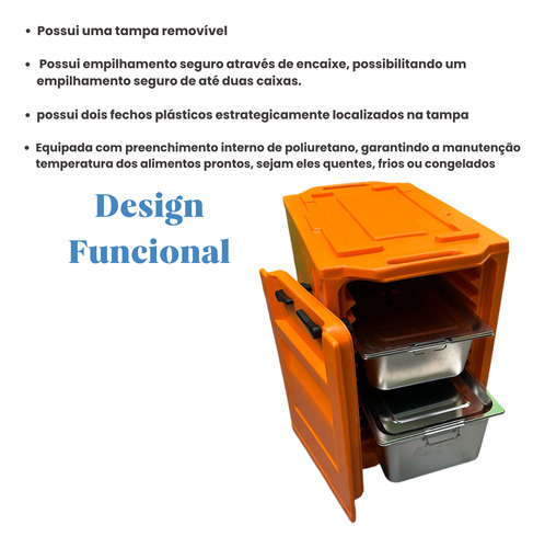 Caixa Hotbox Vertical 100l Reforçada, Melhor Preço Com Nf !!