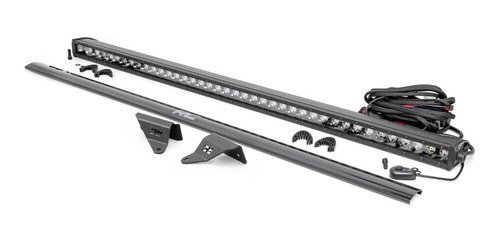 Imagen 2 de 10 de Barra Led 40 C/base De Techo Rough Country Ford Bronco 2022+