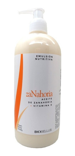 Emulsion Nutritiva Aceite Zanahoria Vit.e X 500 - Biobellus