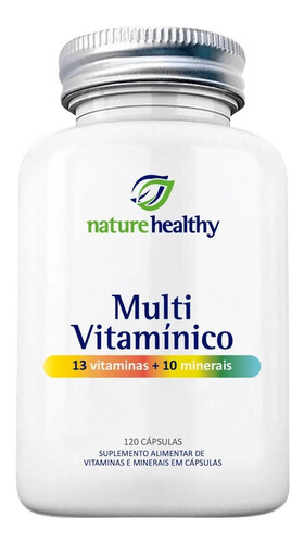 Multivitamínico Az Nature Healthy C/ 120 Cápsulas