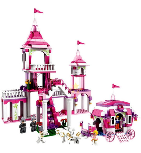 Lego Niñas Palacio Carruaje Real Juguetes 500p Legos Juguete