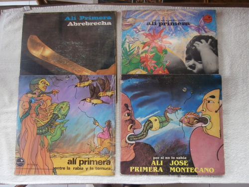 Discos De Vinilo 4lp De Ali Primera Los Melodicos/merengues (Usado)