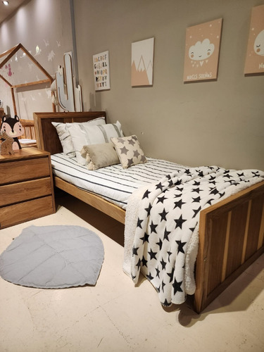 Imagen 4 de 9 de Cama De Una 1 Plaza En Petiribi - Dormitorio Juvenil