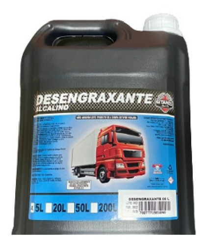 Solupan Desengraxante Alcalino 5l Gitanes Concetrado 1 unidade