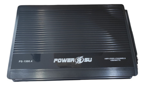 Planta Amplificador 4 Canales Power Su 1500w.4  Ps-1500.4 