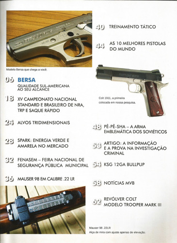 Revista Tiro Certo 23 Editora Minuano (Usado)