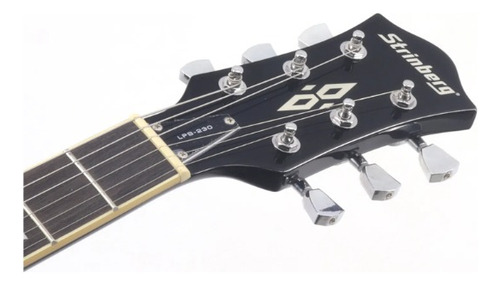 Guitarra Strinberg Lps230 Bk Preta Destro Black (bk) Technical Wood