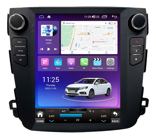 Estéreo Android Carplay 2+32 Para Mitsubishi Outlander 05-11