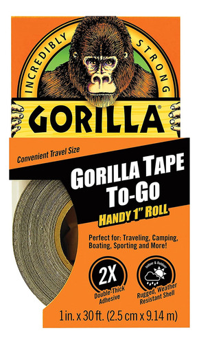 Gorilla Glue Gorilla Tape To Go - Rollo De Tamaño De Viaje