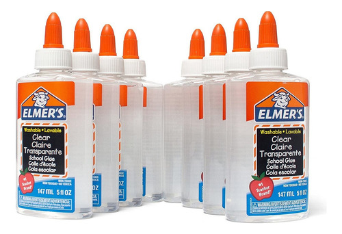 Elmers Liquid School Pegamento Transparente, Lavable, 5 Onz