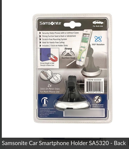 Imagen 2 de 2 de Soporte Magnético De Celular Para Carros